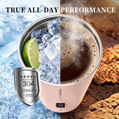 1 Set 15.22Oz Travel Electric Kettle And Portable Small Kettle Water Boiler, Safe Rapid Boiling Technology, Multi-Function with Smart Temperature Control, Auto Shut-Off Boil-Dry Protection, Bpa-Free